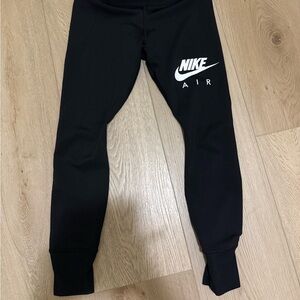 Nike Black Air Logo Leggings